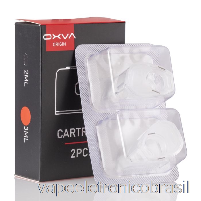 Vape Eletrônico Oxva Origin Cápsulas De Substituição 3ml Cápsulas Recarregáveis